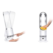 Dyson Hot+Cool HF1 Rapid React Heater and Cooling Fan - White / Silver