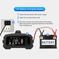 E-FAST TK-2500 Automatic Battery Charger - 25A - Lion, LiFePO4, AGM GEL, Lead-Acid - Black / Red