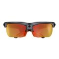 E08 AI Sports Smart Glasses with Voice Control - Black / Orange