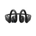 E12 AI Smart Bone Conduction Wireless Headphones with Camera - Black