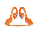 E12 AI Smart Bone Conduction Wireless Headphones with Camera - Orange