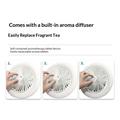 E27 Ceiling Fan Light with Remote Control - White