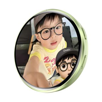 E87 Cosplay Touchscreen Smart Cyber Badge - Green