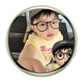 E87 Cosplay Touchscreen Smart Cyber Badge - Green
