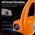 E900 Open-Ear Air Conduction Wireless Headphones with Camera - Orange