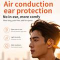 E900 Open-Ear Air Conduction Wireless Headphones with Camera - Orange