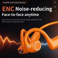 E900 Open-Ear Air Conduction Wireless Headphones with Camera - Orange