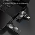 EAGET I66 Lightning/USB 3.2 Flash Drive for iPhone, iPad, Mac – 64GB - Black