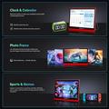 EMODERN Z1TV 14.1" Android 15 Touchscreen Monitor / Smart TV with Voice Remote