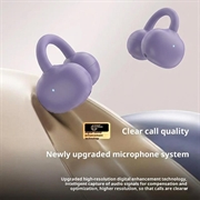 Erazer EX01 Open-Ear Clip-On Wireless Earphones - Purple