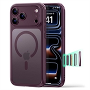 iPhone 18 Pro/17 Pro ESR Classic Hybrid MagSafe Case - Frosted Deep Burgundy