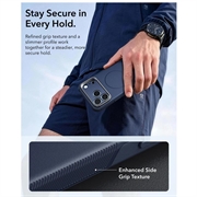 iPhone 18 Pro/17 Pro ESR Cyber Tough Kickstand MagSafe Hybrid Case - Blue
