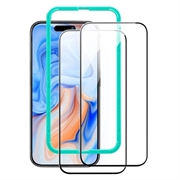 iPhone 16 Pro ESR Tempered Glass Screen Protector - 9H, 0.3mm - 2 Pcs. (Open Box - Bulk Satisfactory)