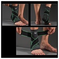 Elastic Unisex Fitness Compression Ankle Strap - L/XL