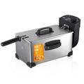 Electric Deep Fryer 3.5L - 2000W Home - Silver
