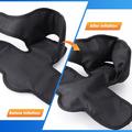 Electric Heated Foot/Ankle Massager with Airbag Compression - Black