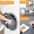Electric Heating Pad with 6-Level Heat Settings - EU Plug - Grey