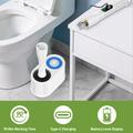 Electric Toilet Brush with LED Display - White