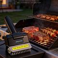 Electric Wireless Grill Cleaning Brush - 2000mAh - Black