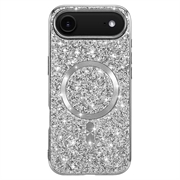 iPhone Air Electroplated Glitter Case - MagSafe Compatible - Silver