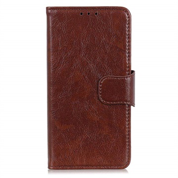 Elegant Series Samsung Galaxy Xcover 5 Wallet Case - Brown