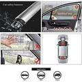 Emergency Escape Tool with Tungsten Steel Window Breaker and Seatbelt Cutter - Silver