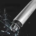 Emergency Escape Tool with Tungsten Steel Window Breaker and Seatbelt Cutter - Silver