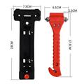 Emergency Window Breaker with Seatbelt Cutter Escape Tool