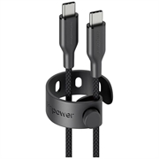 Empower by PanzerGlass Racing USB-C Cable - 60W, 2m - Black