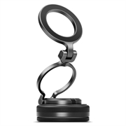 Energea MagMount Flex MagSafe Windscreen/Dashboard Car Mount - Gunmetal