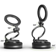 Energea MagMount Flex MagSafe Windscreen/Dashboard Car Mount - Gunmetal