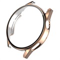 Enkay Huawei Watch GT 3 Case with Tempered Glass - 42mm - Rose Gold