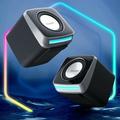 Erazer A200 2.0 Wired Desktop Speakers - Black