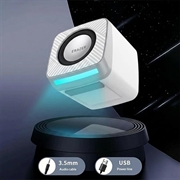 Erazer A200 2.0 Wired Desktop Speakers - White