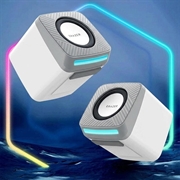 Erazer A200 2.0 Wired Desktop Speakers - White