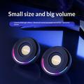 Erazer A500 2.0 RGB Desktop Gaming Speakers - 10W - Black