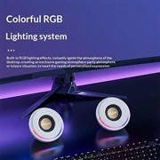 Erazer A500 2.0 RGB Desktop Gaming Speakers - 10W - White