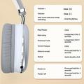Erazer EM-Z03 Wireless Headphones with ANC - Silver
