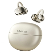 Erazer EX02 Clip-On Open-Ear Wireless Earphones - IPX5 - Beige