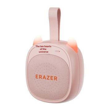 Erazer K15 Cat Ear Portable Bluetooth Speaker - 5W - Pink