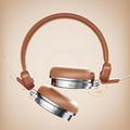 Erazer R1 Retro Wireless Headphones with ENC - Coffee
