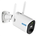 Escam QF290 Waterproof Solar-Powered Security Camera - White