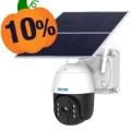 Escam QF724 Waterproof Solar-Powered Security Camera - 3.0MP, 30000mAh (Open Box