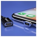Essager 3-in-1 Magnetic Cable - USB-C, Lightning, MicroUSB - 1m - Black