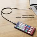 Essager ES-X47 240W USB-C Cable with Digital Display - 2m - Black