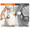 Essager H7 Personal Keychain Safety Alarm - 130dB - Grey
