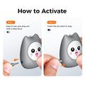 Essager H7 Personal Keychain Safety Alarm - 130dB - Grey