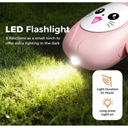 Essager H7 Personal Keychain Safety Alarm - 130dB - Pink