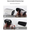 EufyCam 3 Security Camera Silicone Protective Case - Black