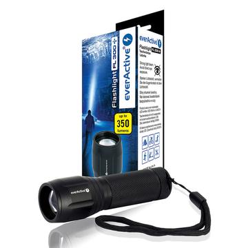 EverActive FL-300+ Waterproof LED Flashlight - 350 Lumen